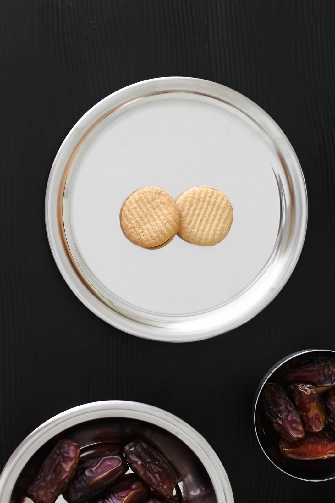 Pjatë prezantimi ushqimi, ngjyrë argjendi, Hermia Concept, BSM1010, 18x18x1 cm