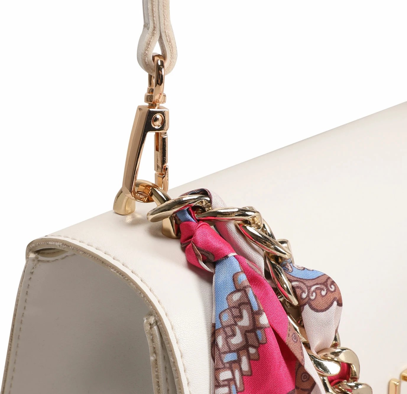 Çantë crossbody Lucky Bees, e bardhë, 918