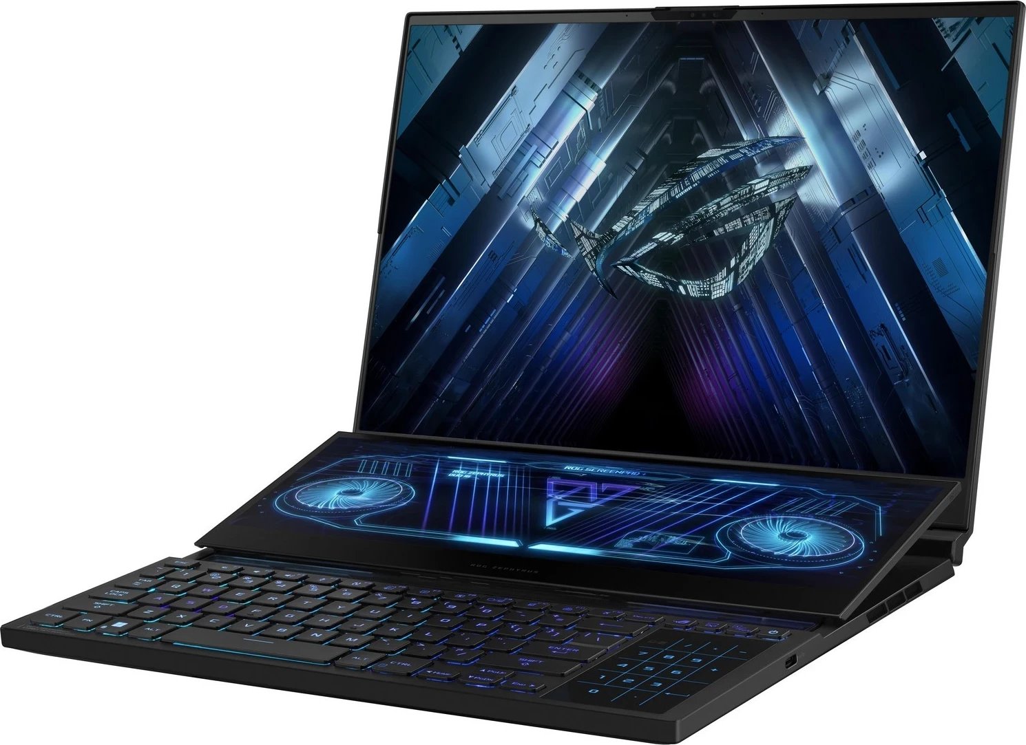 Laptop Asus ZROG Zephyrus DUO 16, 16", AMD Ryzen 9, 32GB RAM, 2TB SSD, NVIDIA GeForce RTX 4080, i zi Laptop Asus ZROG Zephyrus DUO 16, 16", AMD Ryzen 9, 32GB RAM, 2TB SSD, NVIDIA GeForce RTX 4080, i zi