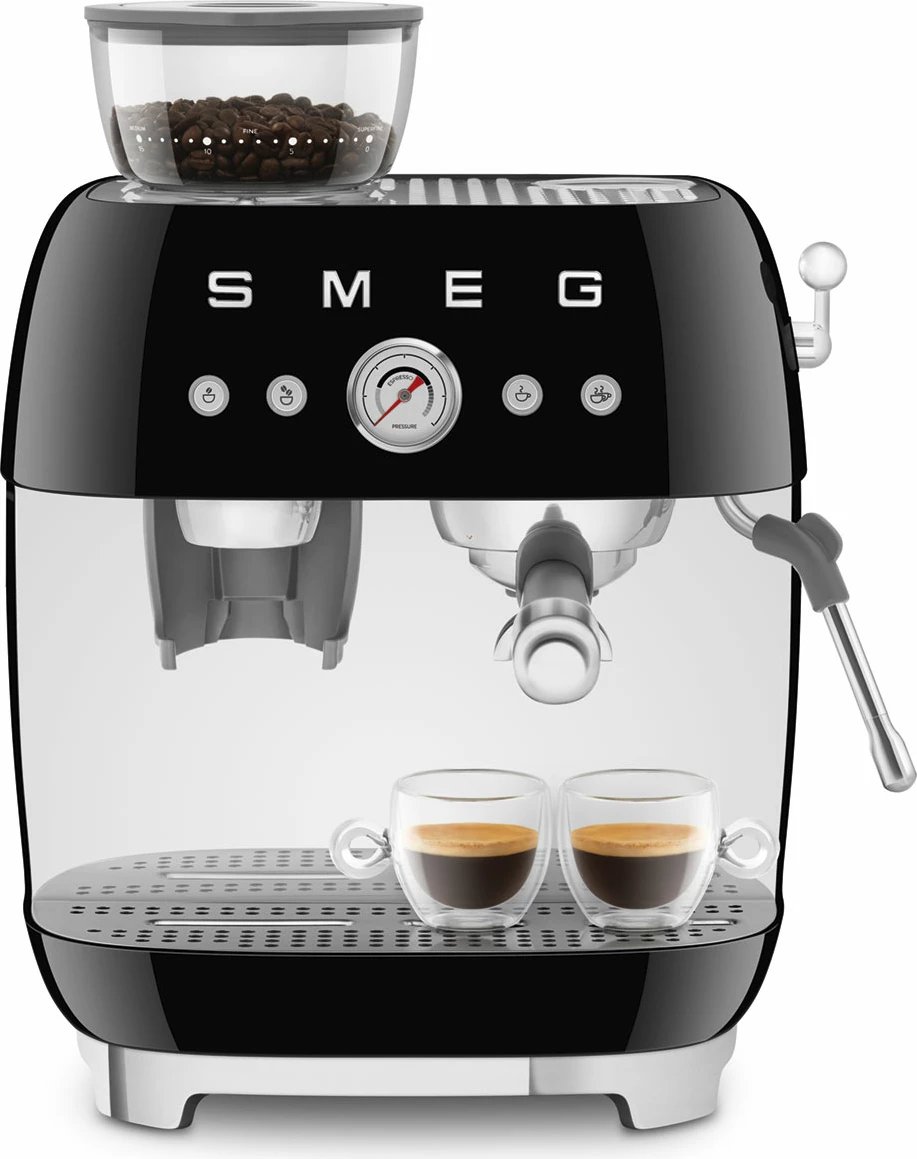 Aparat i kafes espresso SMEG EGF03BLEU, i zi