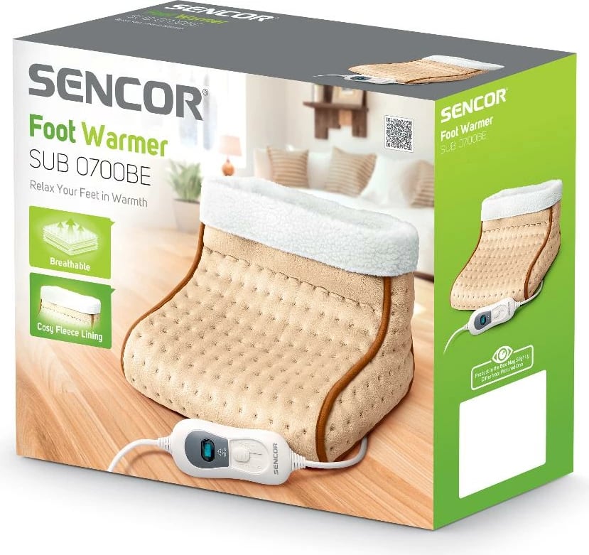 Ngrohëse për këmbë Sencor SUB 0700BE el, 100W,bezhë