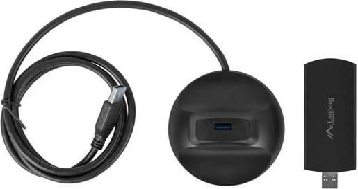 Kartë rrjeti LANBERG AX3000, USB 3.0, Wi-Fi 6, 2 antena të brendshme