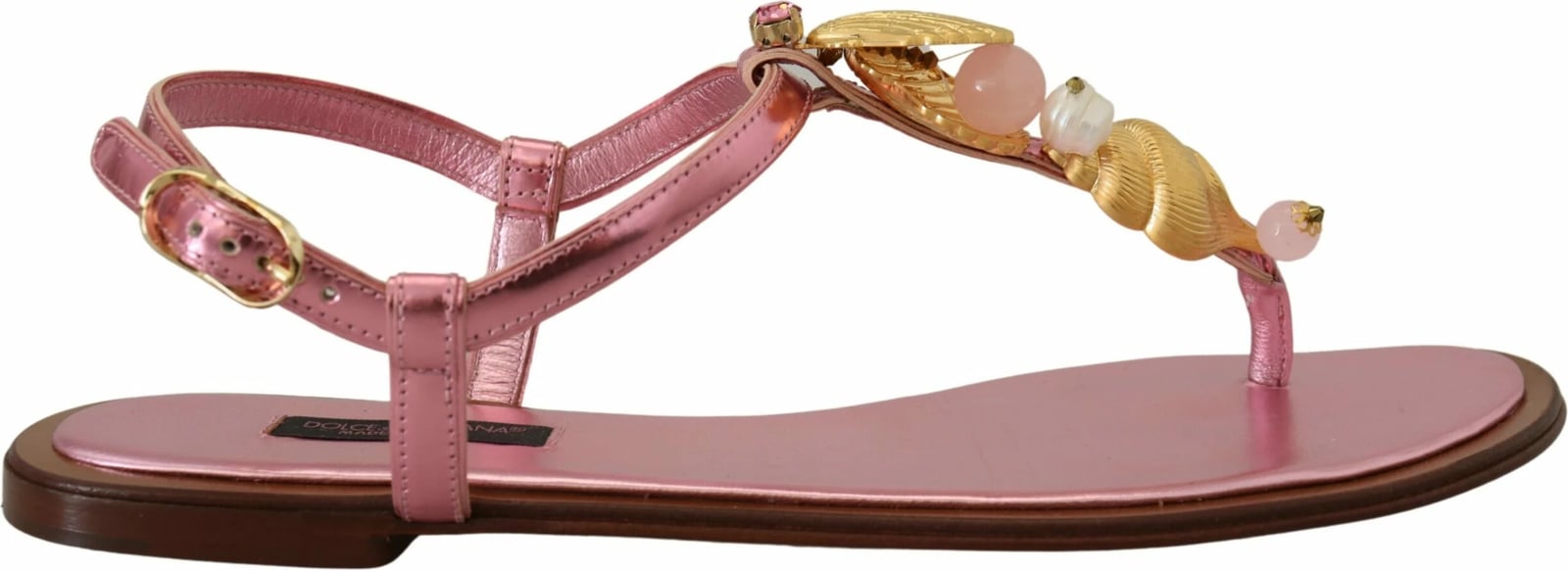 Sandale për femra Dolce & Gabbana, rozë