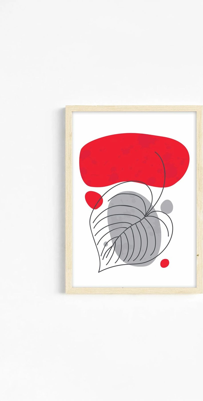 Pikturë dekorative me kornizë, 3 copë, Wallity, Ersydata13-5070