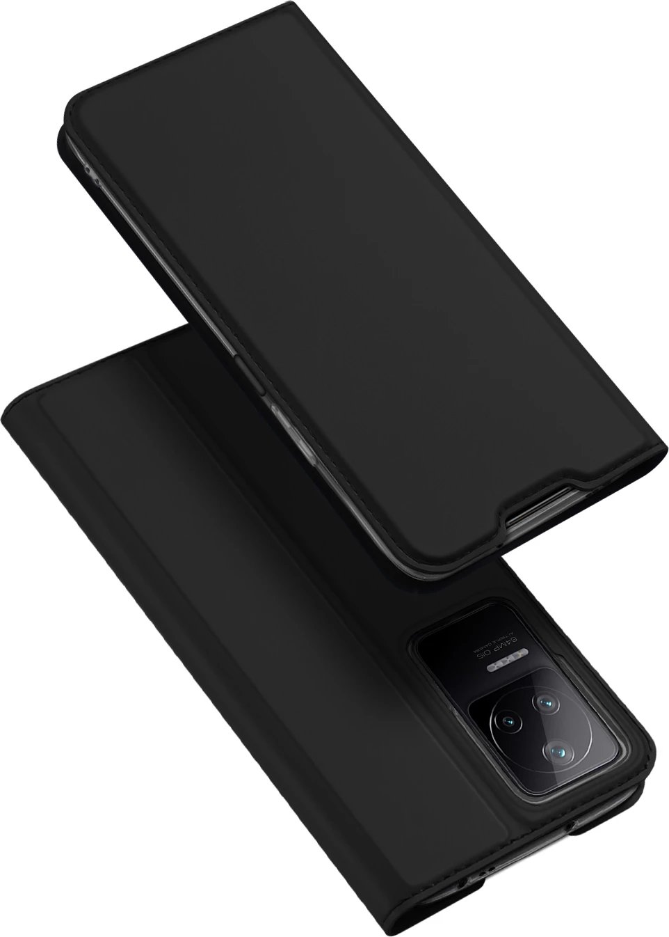 Mbështjellës Dux Ducis Skin Pro për Xiaomi Poco F4 5G, me kapak, i zi
