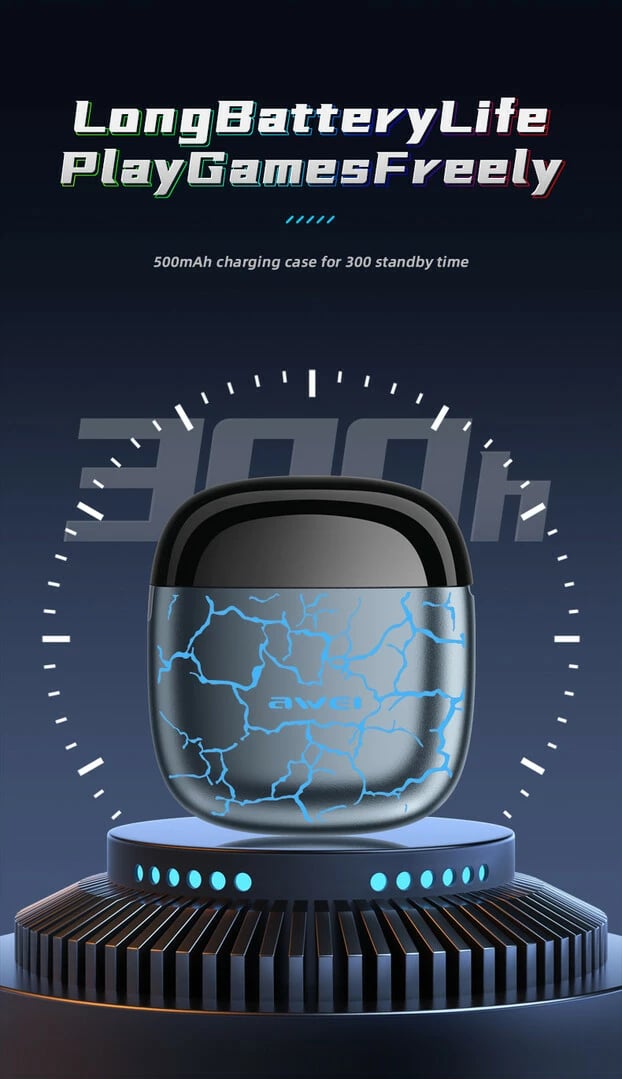 Kufje Me Bluetooth AWEI T28Pro (Gjelbërt)