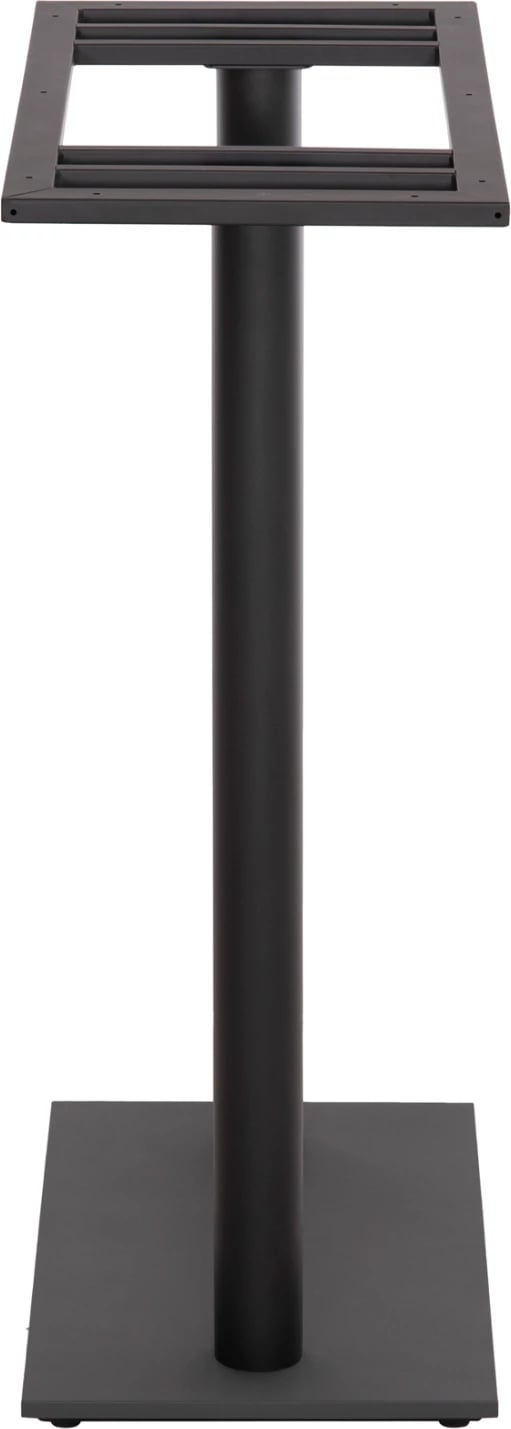 Bazë për tavolinë bar, dy këmbë, metal, ngjyrë e zezë, 80x40x108H cm