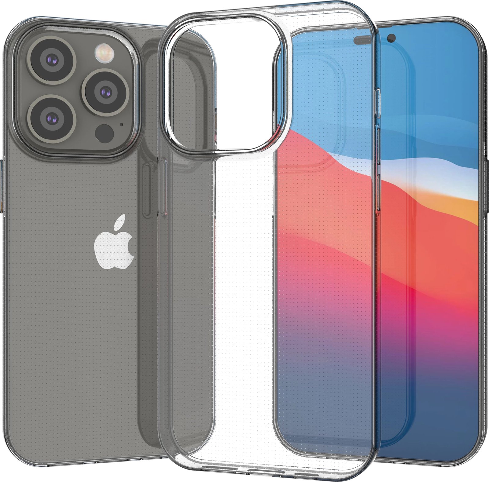 Mbështjellës Hurtel Ultra Clear 0.5mm për iPhone 14 Pro, Transparent