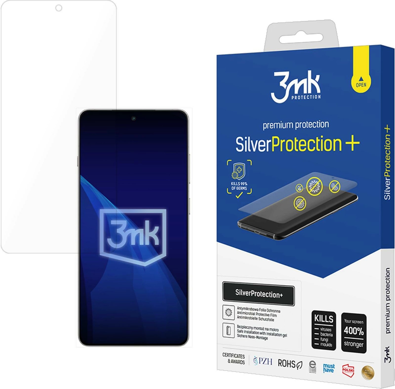 Mbështjellës mbrojtës ekrani 3mk SilverProtection+ për OnePlus 13R