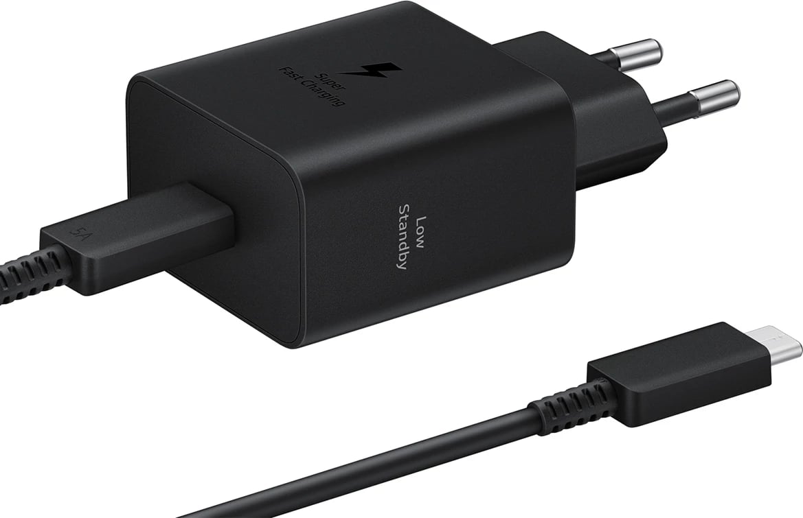 Karikues muri Samsung EP-T4511XBEGEU, 45W, 1x USB-C, me kabllo USB-C, i zi