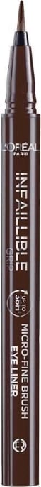 Lor.Eye Infaillible 02 Grip Micro-Fine Brush Eyeliner  Smokey Earth