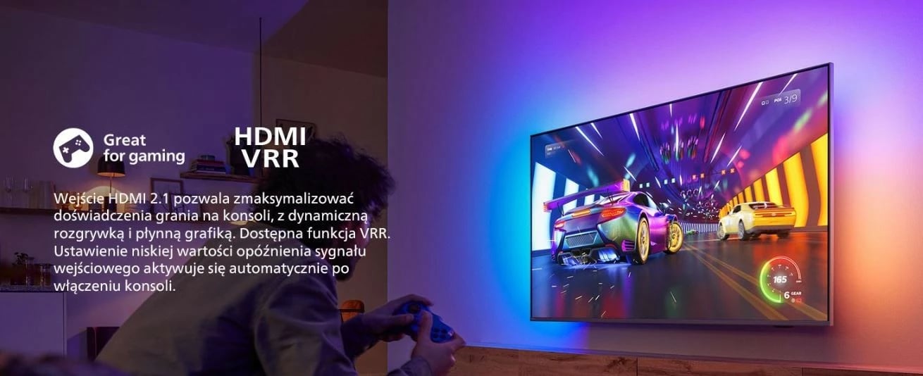 Televizor LED Philips 50PUS8319/12, 50 inç, 4K Ultra HD, Ambilight, Smart TV, i zi