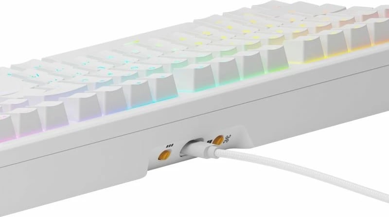 Tastierë gaming Glorious GMMK 3 HE, e bardhë