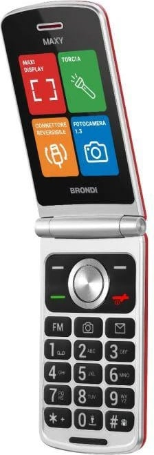 Celular Brondi Maxy Red DS, i kuq