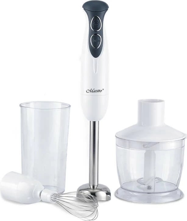 Blender dore Feel-Maestro MR-562, set 3-në-1, 300W, Inox, E bardhë/E zezë Blender dore Feel-Maestro MR-562, set 3-në-1, 300W, Inox, E bardhë/E zezë