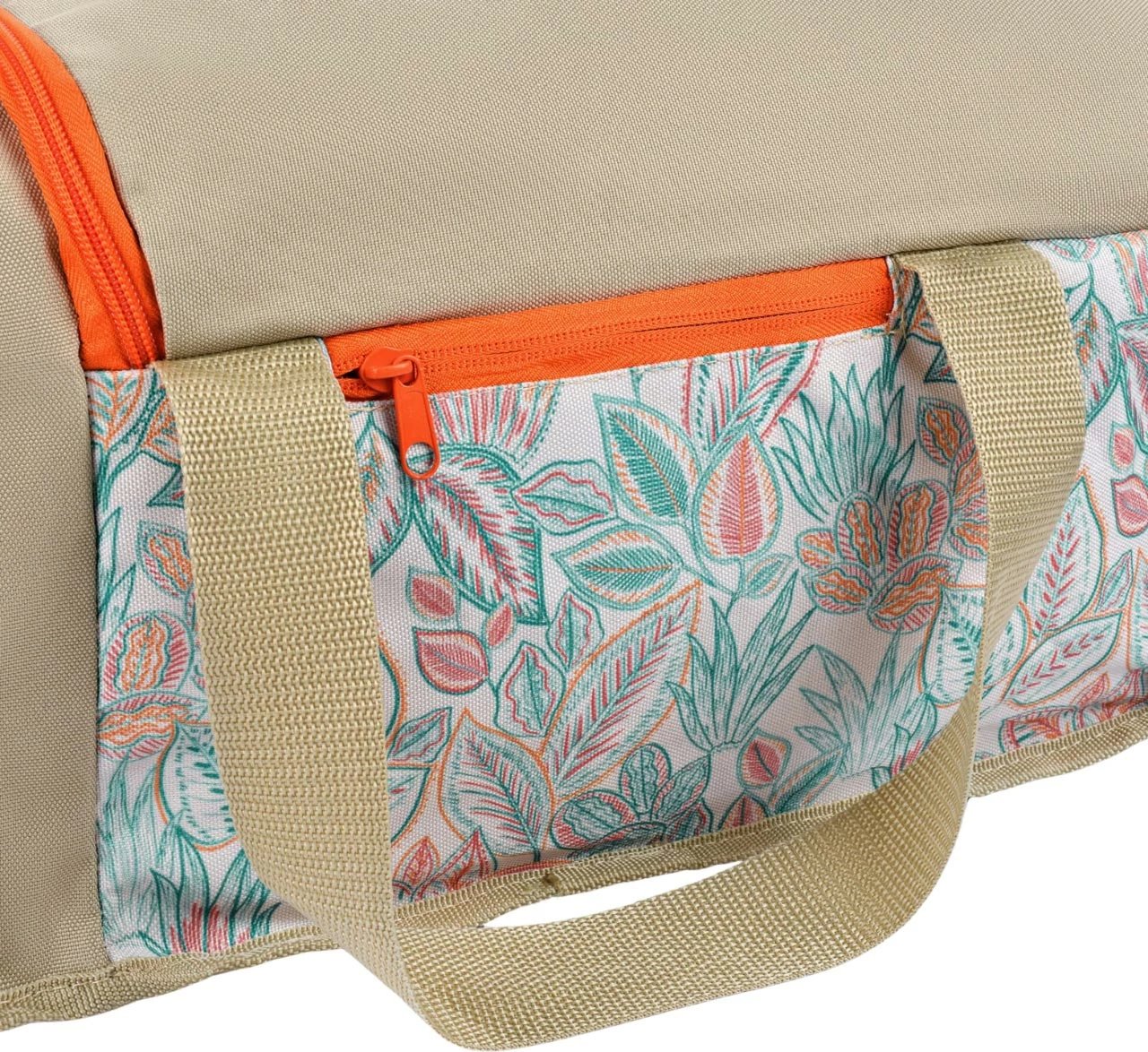 Çantë sportive për femra Meteor, beige-portokalli Çantë sportive për femra Meteor, beige-portokalli