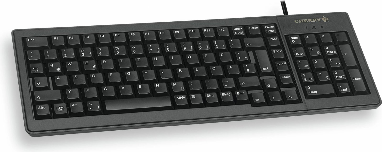 Kasë Cherry XS G84-5200, mekanike, full-size, QWERTY UK, e zezë