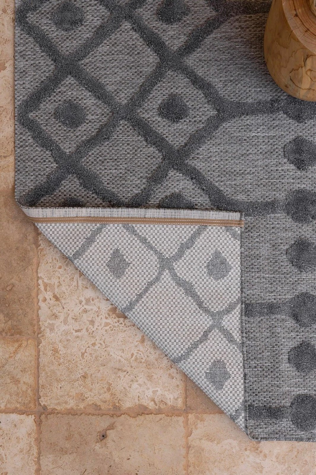 Qilim anthracite, 120x180cm, Conceptum Hypnose, 58388A