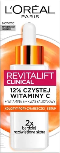 Serum për fytyrë L'Oreal Paris Revitalift Clinical Brightening për femra 30ml