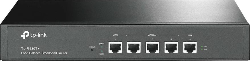 Router TP-Link TL-R480T+, 5 porta, Load Balance, Fast Ethernet, i zi