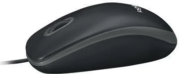 Maus Logitech B100 - USB, e zezë