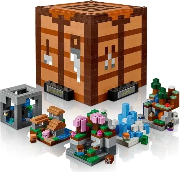 Set LEGO Minecraft 21265 The Crafting Table, 1195 copë