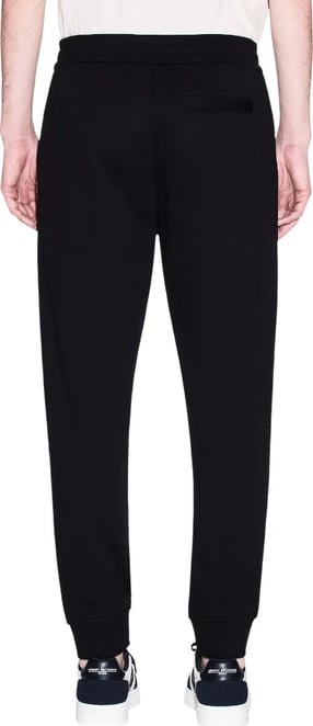 Pantallona meshkuj Armani Exchange, të zeza