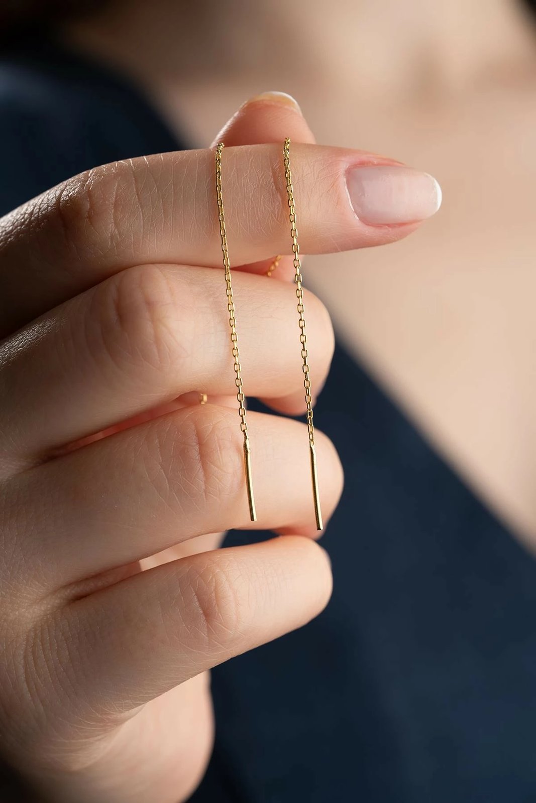 Vathë të gjatë prej argjendi, ngjyrë ari, Jumeon, NRZ999457