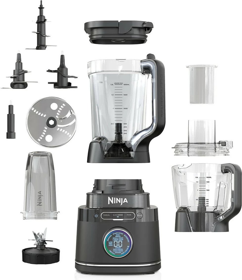 Blender tavoline Ninja Detect Power Mixer & Processor Pro, 2.1 L, 1200 W, e zezë