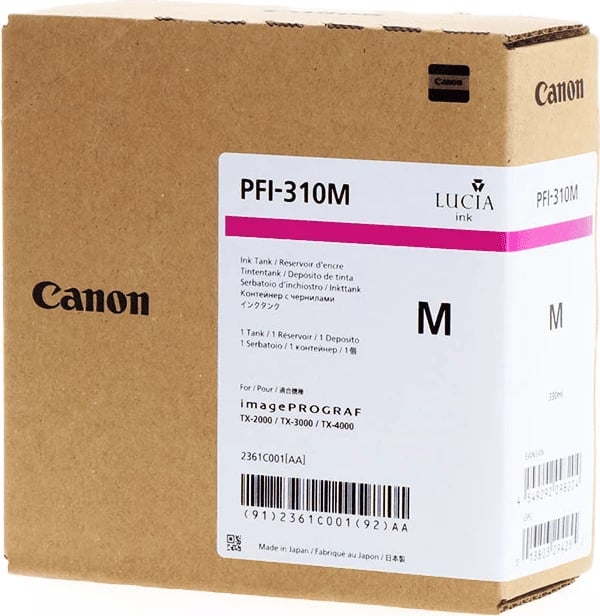 Rezervuar boje Canon PFI-310M (2361C001) 330 ml magenta