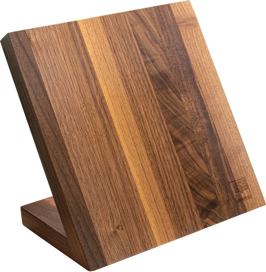 Bllok magnetik për 5 thika Artelegno, dru arre