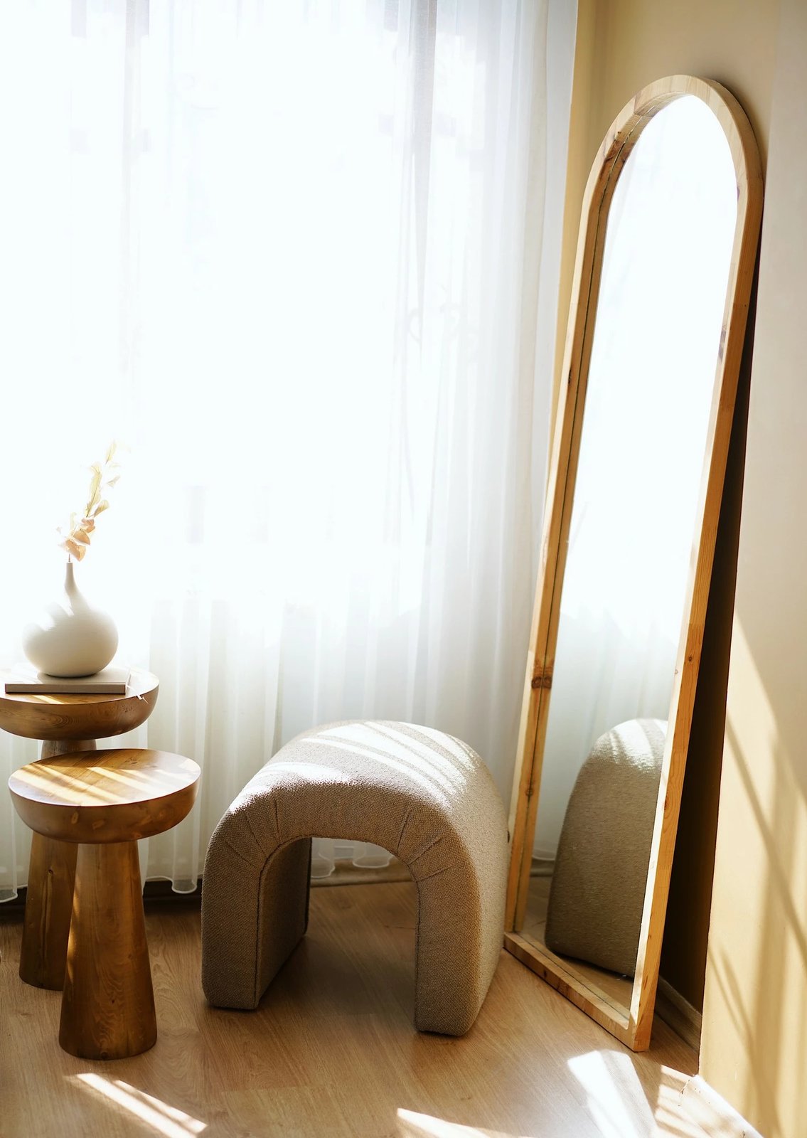 Puf Atelier del Sofa, ngjyrë kafe