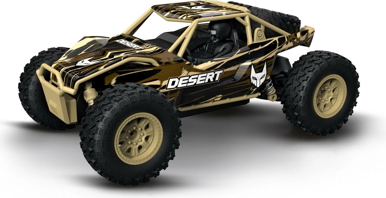 Makine RC Carrera Desert Racer 1:24, 2.4GHz, 22cm, Bezhe/Kafe/E zezë