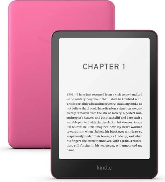 Lexues e-librash Kindle 7" 12 gjeneratë, 16 GB, Wi-Fi, Rozë