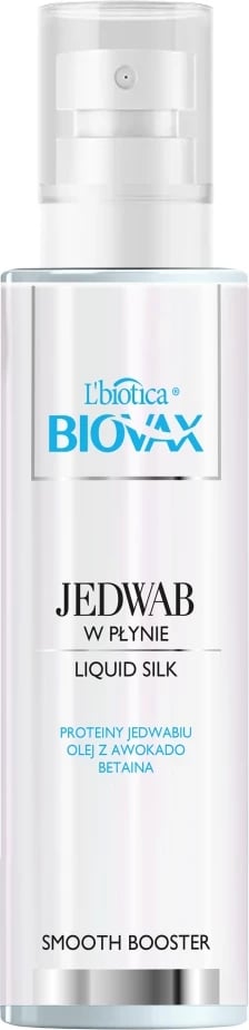 Kondicioner pa shpëlarje për femra BIOVAX Silk in Liquid 200ml