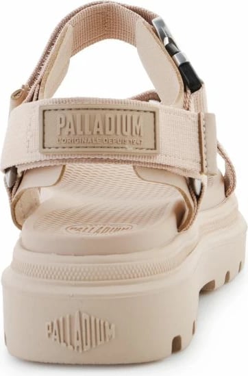 Sandale për femra Palladium, bezhë