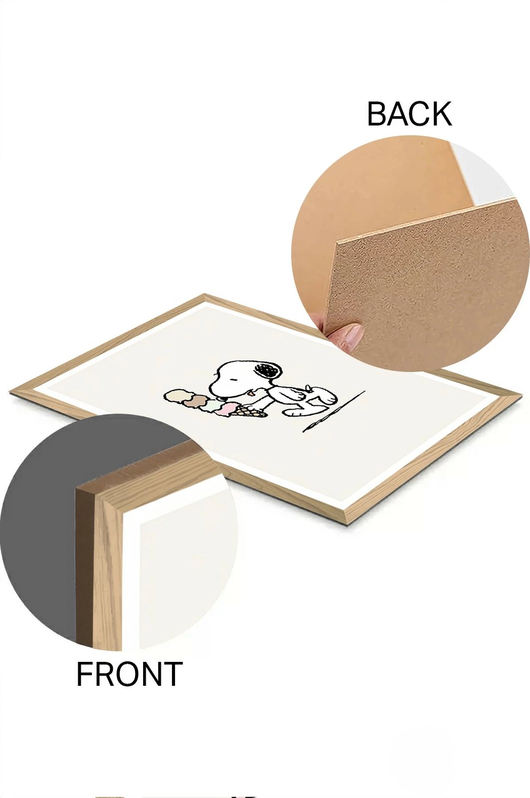 Pikturë dekorative murale, shumëngjyrëshe, Tekhammdf24, 33x48cm