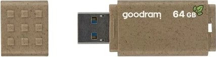 USB GoodRAM 64GB, ekologjik, ngjyrë kafe