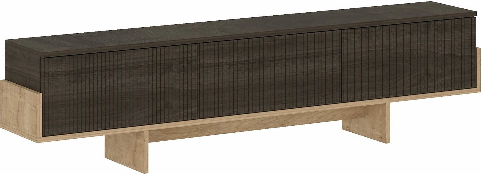 Komodë TV Skye Decor, ngjyrë arre, Sapphire Oak