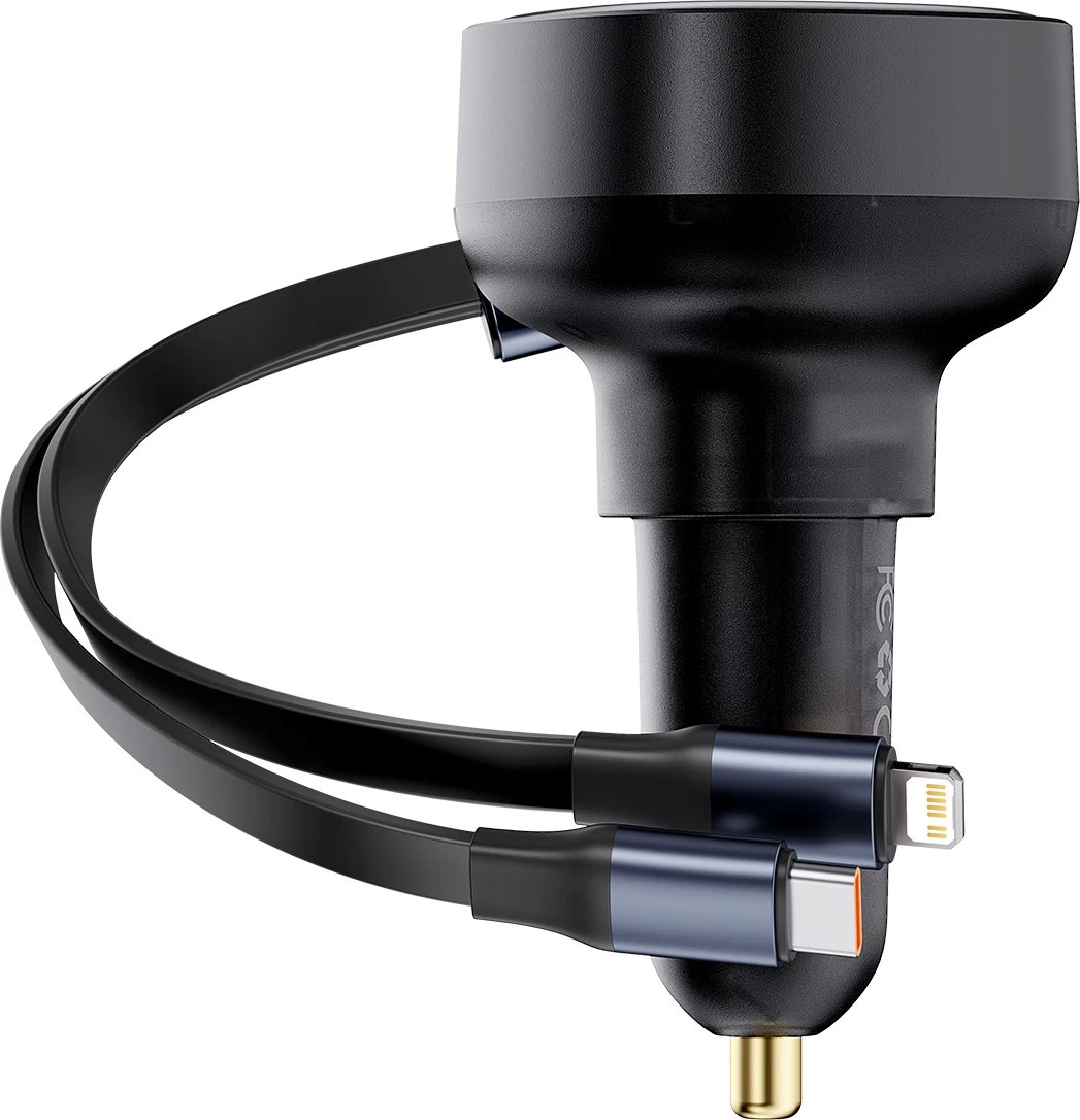 Karikues veture Baseus Enjoyment, 60W, me kabllo USB-C/Lightning, i zi Karikues veture Baseus Enjoyment, 60W, me kabllo USB-C/Lightning, i zi