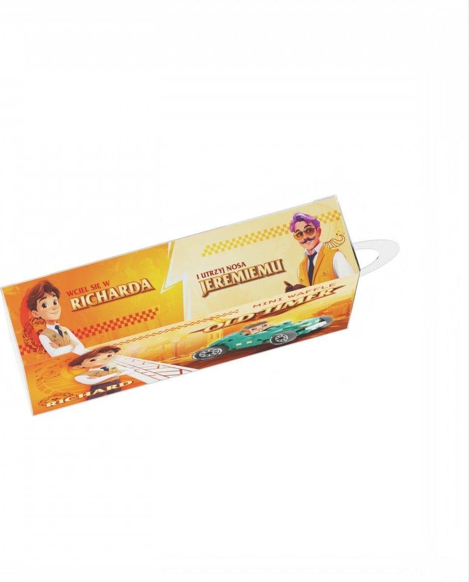 Set blloqe ndërtimi Marioinex Mini Waffle, 50 elemente, makinë garash, turkuaz