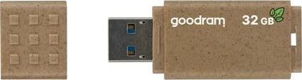 USB flash drive Goodram UME3 Eco Friendly 32 GB, USB 3.2, Kafe