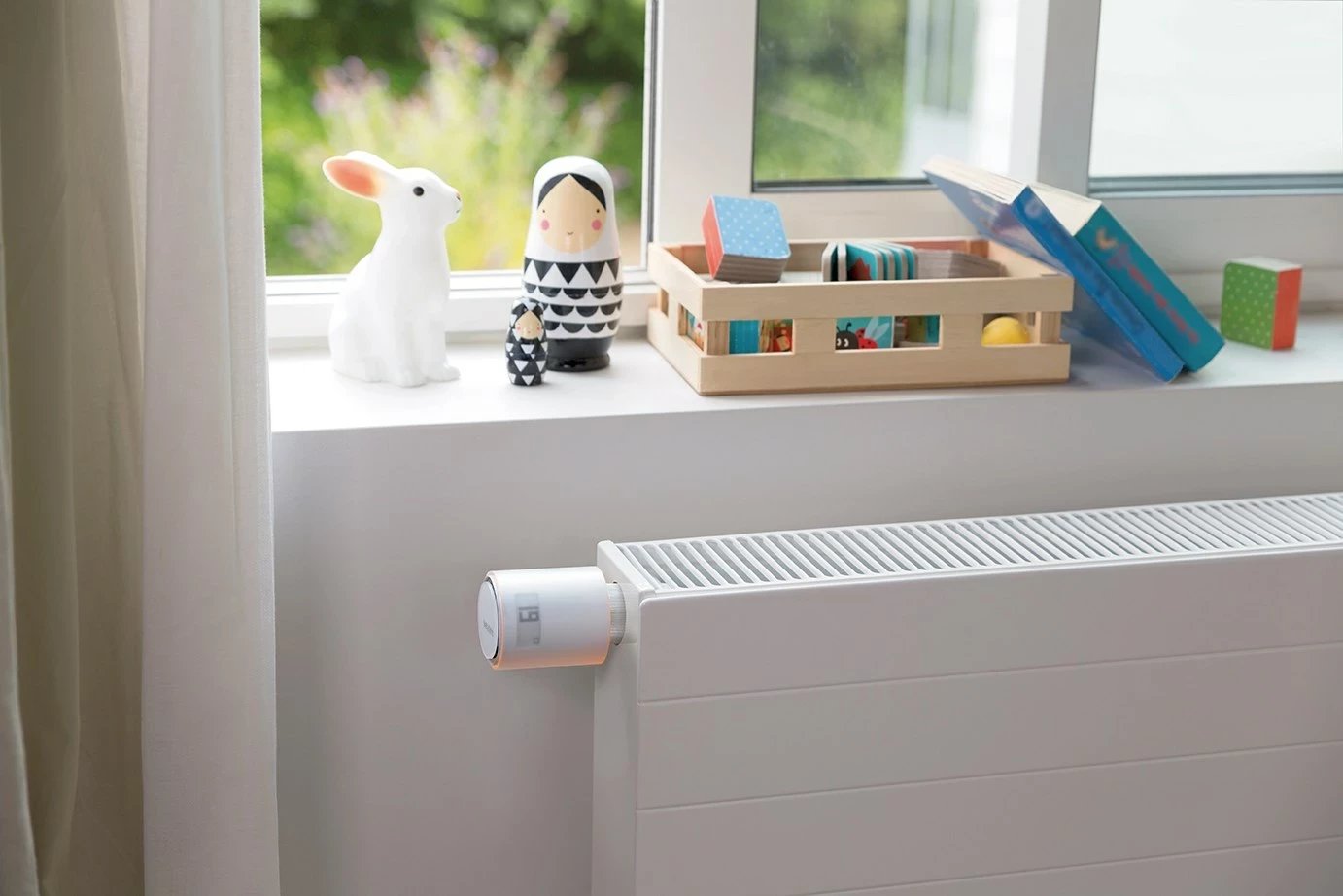 Valvula radiatorësh smart Netatmo Starter Pack, e bardhë