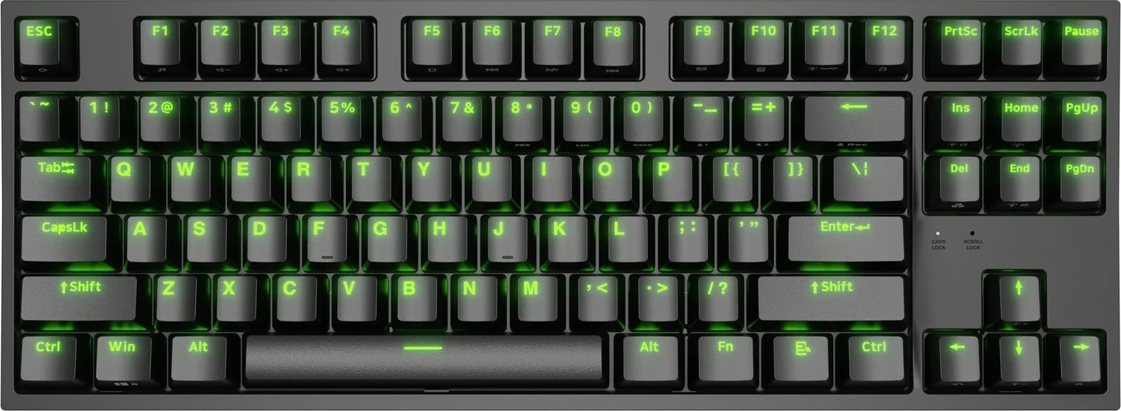 Tastierë GENESIS Thor 404 TKL, Gaming, USB, QWERTY, Anglisht, E zezë