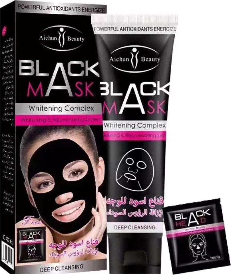 Maskë e zezë për pastrimin e lëkurës Aichun Beauty AC203-2, 1 x 120ml