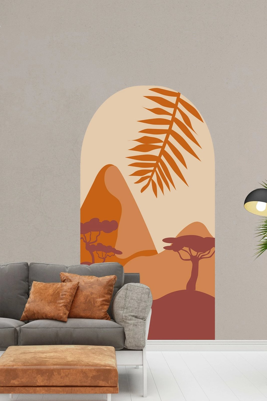 Sticker dekorativ për mur, shumëngjyrësh, Wallity, ERSYSTCKR18, 80x140cm