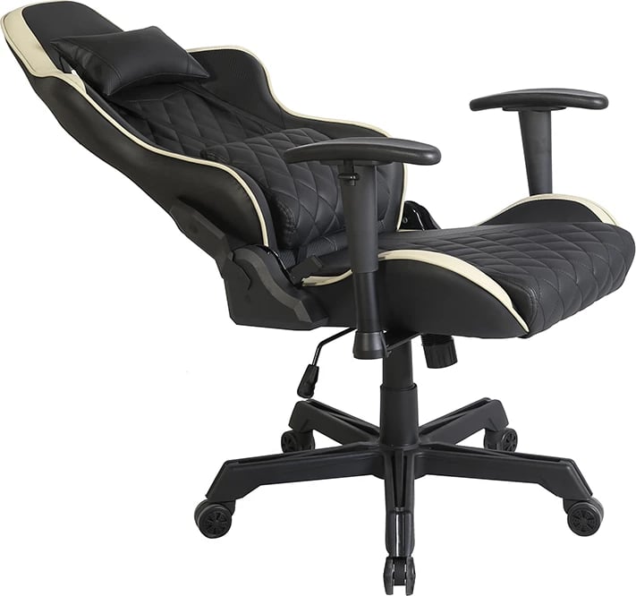 Karrige gaming Ranger për zyre, ngjyrë e zezë puro, 52x74x138 cm