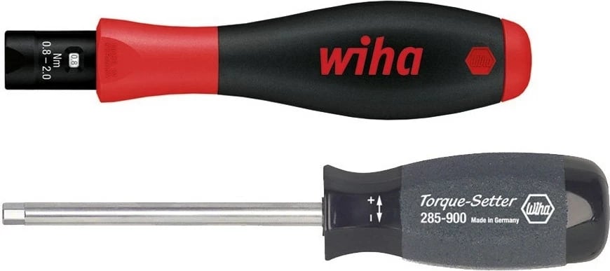 Set kaçavidash Wiha 2852, dorezë e kuqe