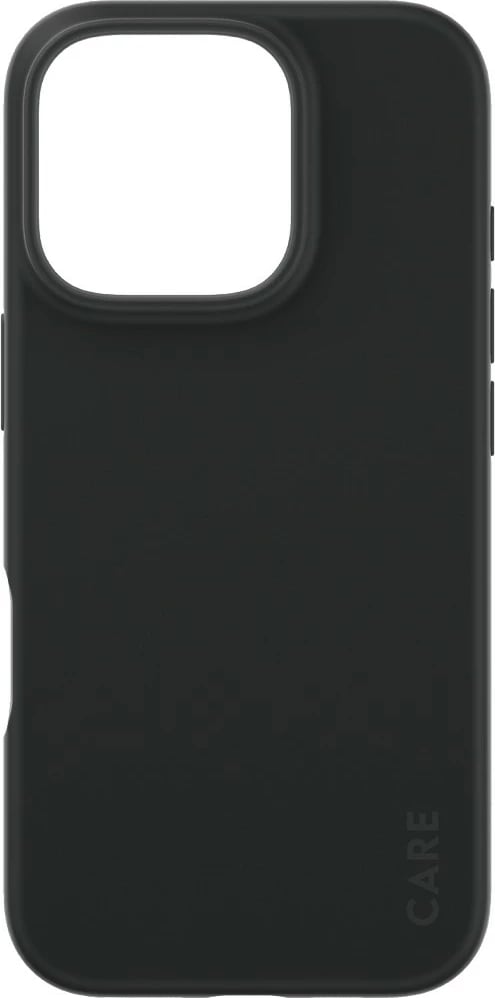 Mbështjellës PanzerGlass CARE Case Fashion iPhone 16 Pro, silikon, i zi