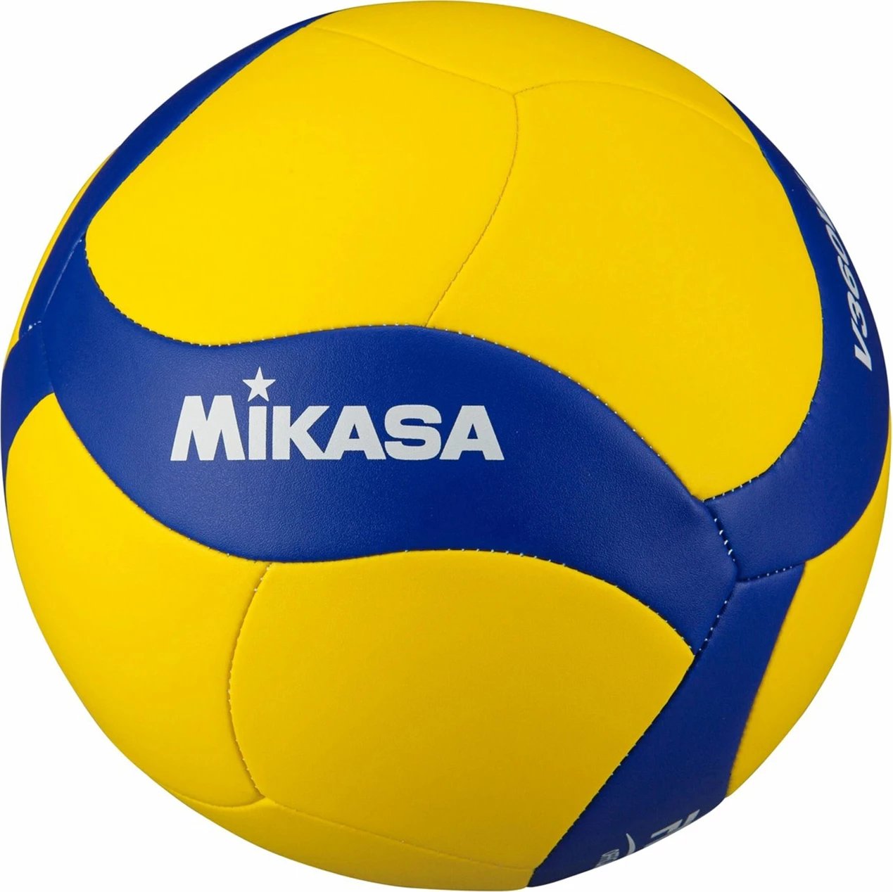 Top volejbolli Mikasa, verdhë-kaltër